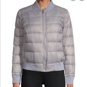 WILLIAM RAST j Timberlake gray puffer bomber Med
